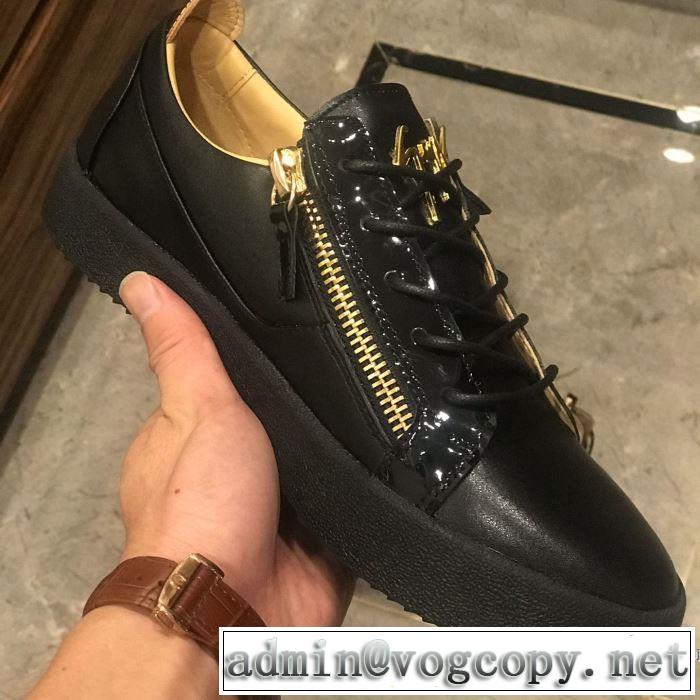 ジュゼッペ ザノッティ手頃価格でカブり知らず 2色可選  GIUSEPPE ZANOTTI 価格も嬉しいアイテム ランニングシューズ