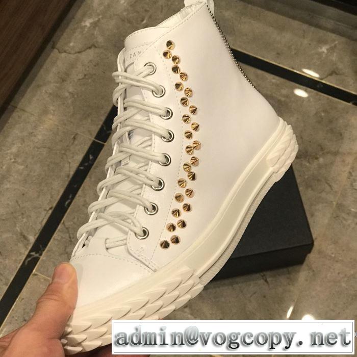 人気ランキング最高 2色可選 GIUSEPPE ZANOTTI 新作が見逃せない ジュゼッペ ザノッティ  ランニングシューズ