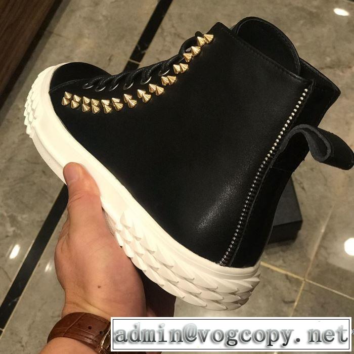 人気ランキング最高 2色可選 GIUSEPPE ZANOTTI 新作が見逃せない ジュゼッペ ザノッティ  ランニングシューズ
