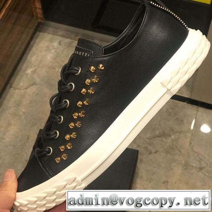 2色可選 有名ブランドです ジュゼッペ ザノッティ GIUSEPPE ZANOTTI着こなしを楽しむ  ランニングシューズ
