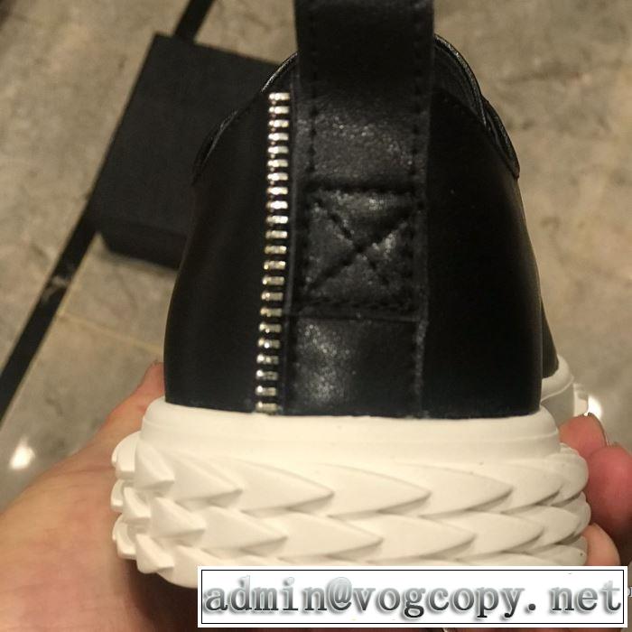 2色可選 有名ブランドです ジュゼッペ ザノッティ GIUSEPPE ZANOTTI着こなしを楽しむ  ランニングシューズ