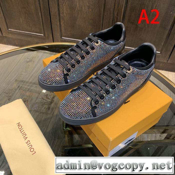 スニーカー １点限り！VIPセール 2色可選 ルイ ヴィトン おしゃれ刷新に役立つ LOUIS VUITTON