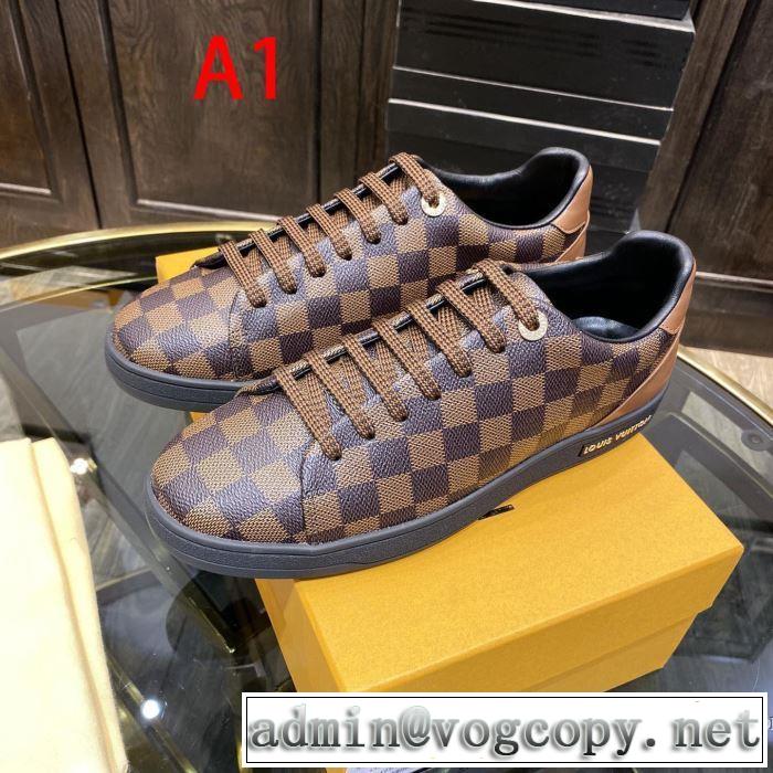 ルイ ヴィトン 2色可選 オススメのアイテムを見逃すな LOUIS VUITTON コーデの完成度を高める スニーカー