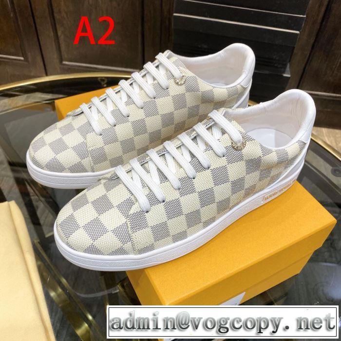 ルイ ヴィトン 2色可選 オススメのアイテムを見逃すな LOUIS VUITTON コーデの完成度を高める スニーカー
