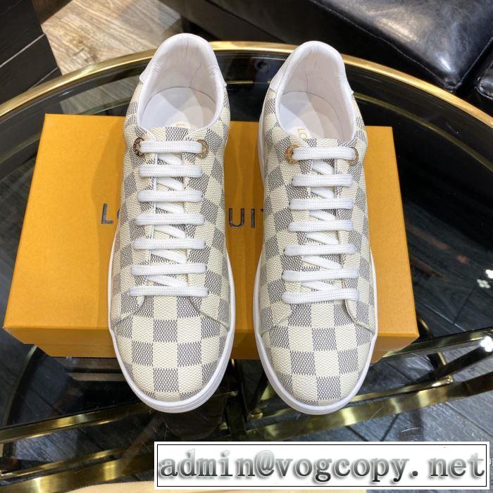 ルイ ヴィトン 2色可選 オススメのアイテムを見逃すな LOUIS VUITTON コーデの完成度を高める スニーカー