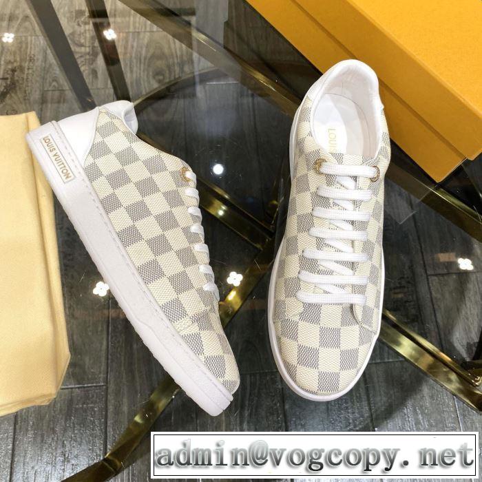 ルイ ヴィトン 2色可選 オススメのアイテムを見逃すな LOUIS VUITTON コーデの完成度を高める スニーカー