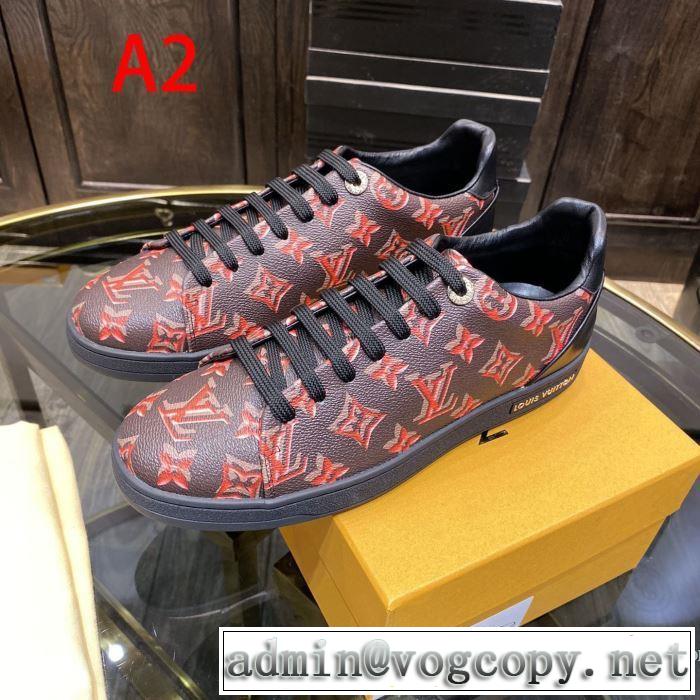 シンプルなファッション スニーカー 3色可選 この時期の一番人気は ルイ ヴィトン LOUIS VUITTON