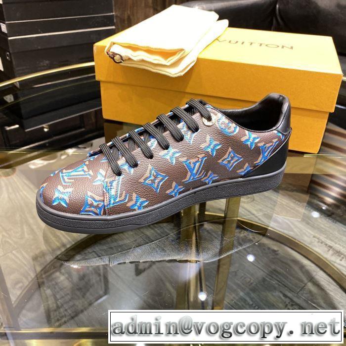 シンプルなファッション スニーカー 3色可選 この時期の一番人気は ルイ ヴィトン LOUIS VUITTON
