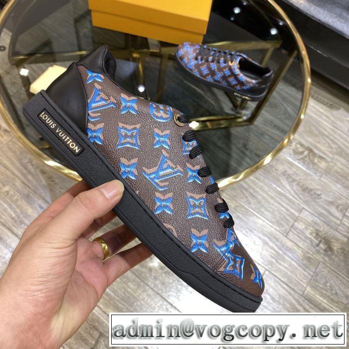 シンプルなファッション スニーカー 3色可選 この時期の一番人気は ルイ ヴィトン LOUIS VUITTON