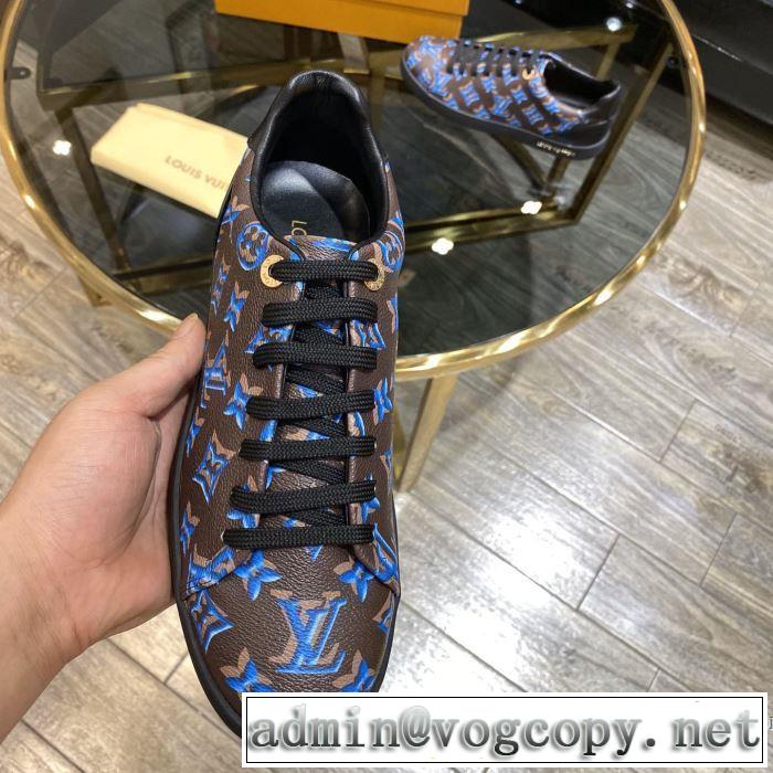 シンプルなファッション スニーカー 3色可選 この時期の一番人気は ルイ ヴィトン LOUIS VUITTON