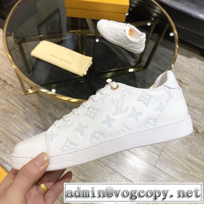 安心安全人気通販 スニーカー2色可選  普段使いにも最適なアイテム ルイ ヴィトン LOUIS VUITTON