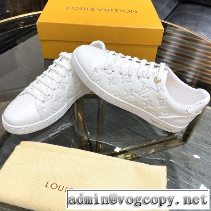 安心安全人気通販 スニーカー2色可選  普段使いにも最適なアイテム ルイ ヴィトン LOUIS VUITTON