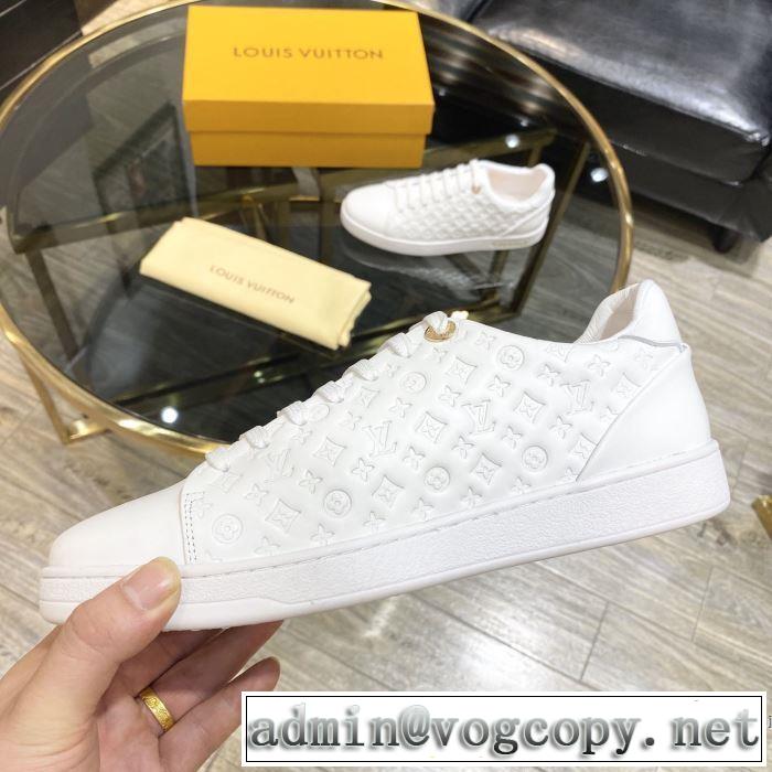LOUIS VUITTON ストリート界隈でも人気 ルイ ヴィトン2色可選  20新作です スニーカー デザインお洒落
