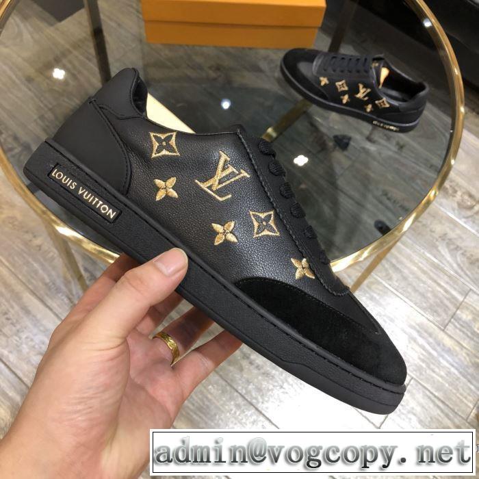 ルイ ヴィトンファッショニスタを中心に新品が非常に人気 2色可選  LOUIS VUITTON 2020春新作 スニーカー