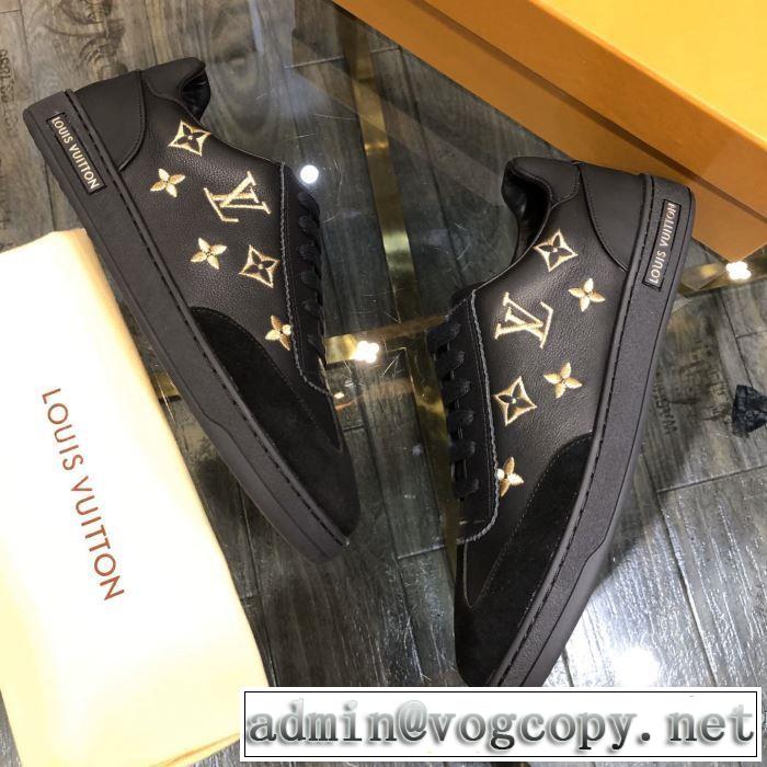 ルイ ヴィトンファッショニスタを中心に新品が非常に人気 2色可選  LOUIS VUITTON 2020春新作 スニーカー