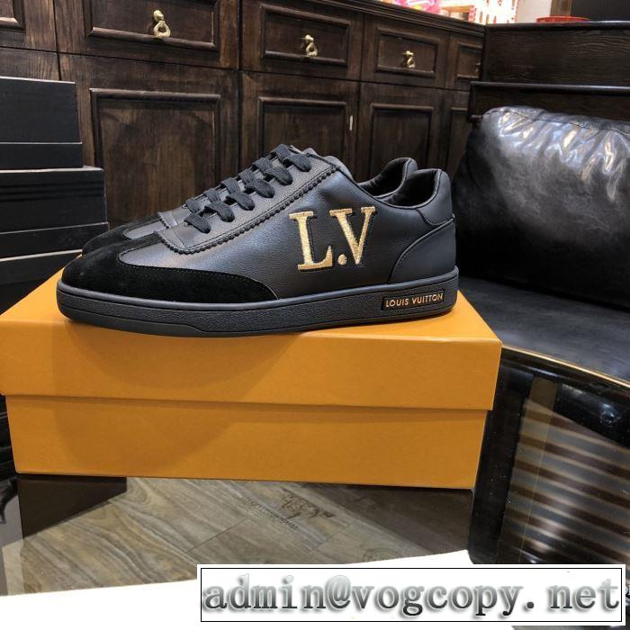 やはり人気ブランド スニーカー 2色可選 ファッションに取り入れよう ルイ ヴィトン LOUIS VUITTON