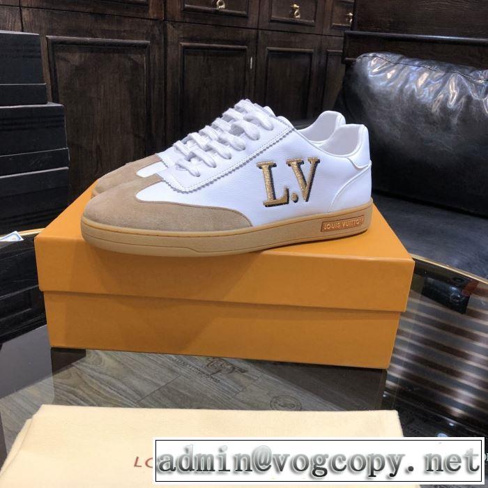 やはり人気ブランド スニーカー 2色可選 ファッションに取り入れよう ルイ ヴィトン LOUIS VUITTON