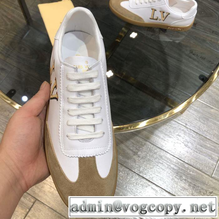 やはり人気ブランド スニーカー 2色可選 ファッションに取り入れよう ルイ ヴィトン LOUIS VUITTON
