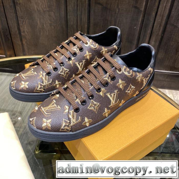 2020話題の商品 2色可選 スニーカー お値段もお求めやすい ルイ ヴィトン LOUIS VUITTON