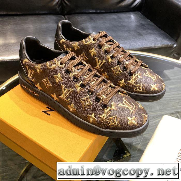 2020話題の商品 2色可選 スニーカー お値段もお求めやすい ルイ ヴィトン LOUIS VUITTON