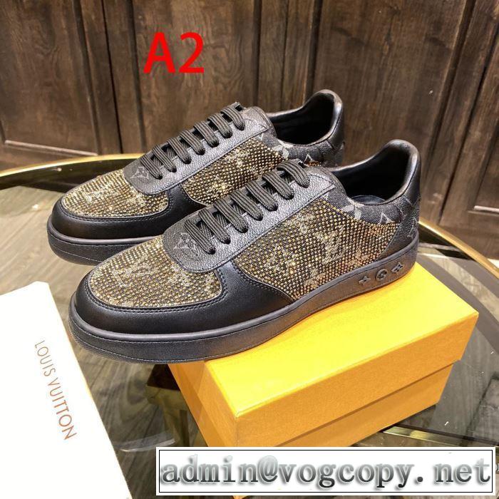 3色可選ルイ ヴィトン 飽きもこないデザイン LOUIS VUITTON 今季の主力おすすめ スニーカー 人気は今季も健在