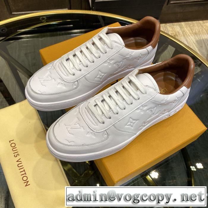2色可選 2020年春限定 ルイ ヴィトン LOUIS VUITTON 海外大人気 スニーカー 今なお素敵なアイテムだ