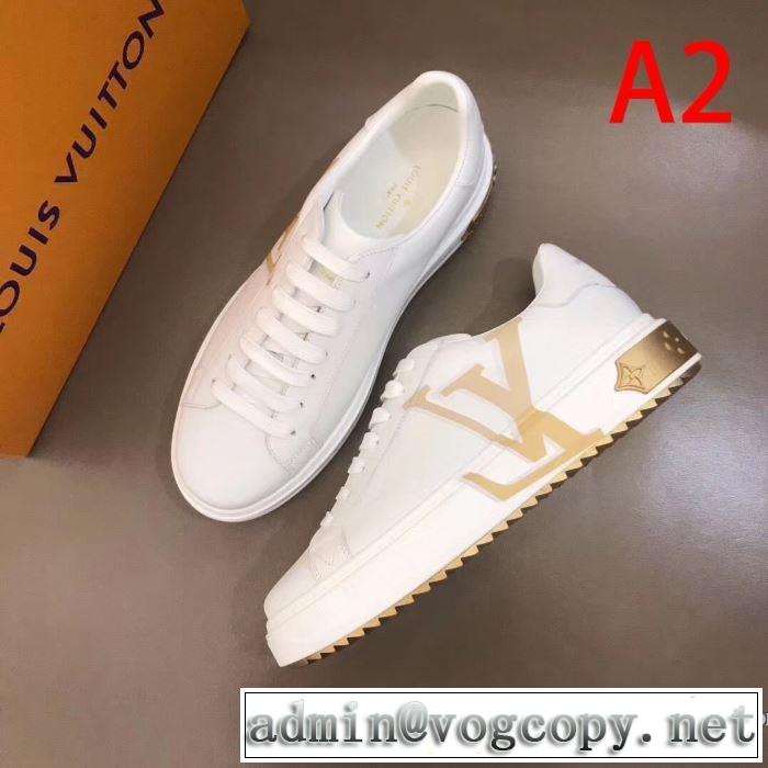 ファッショニスタを中心に新品が非常に人気 ルイ ヴィトン LOUIS 4色可選VUITTON 2020春新作 スニーカー