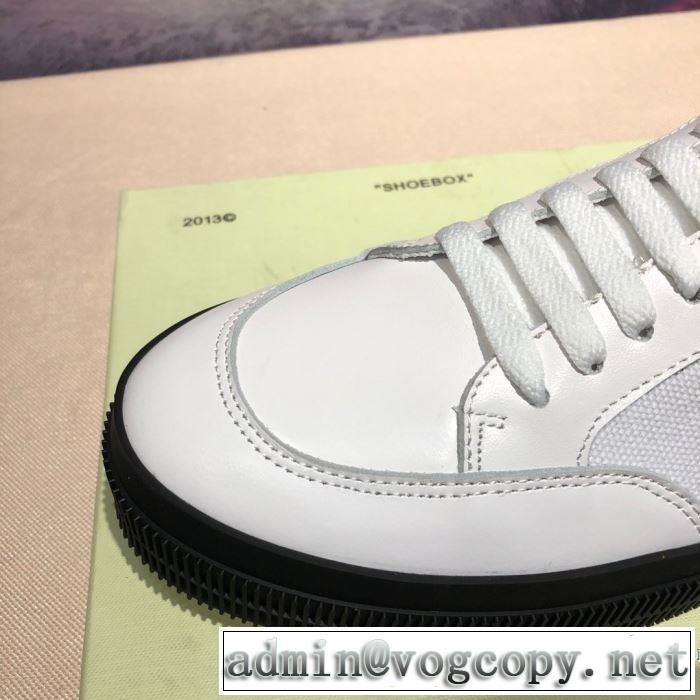 使いやすい新品 スニーカー多色可選  日本未入荷カラー Off-White オフホワイト 世界共通のアイテム