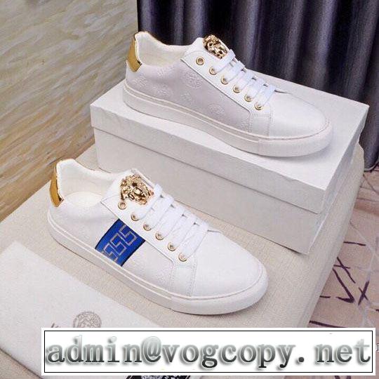 2色可選 スニーカー ファッショニスタを中心に新品が非常に人気 ヴェルサーチ VERSACE  2020春新作