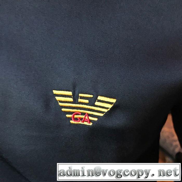 普段使いにも最適なアイテム シャツ ストリート感あふれ アルマーニ ARMANI