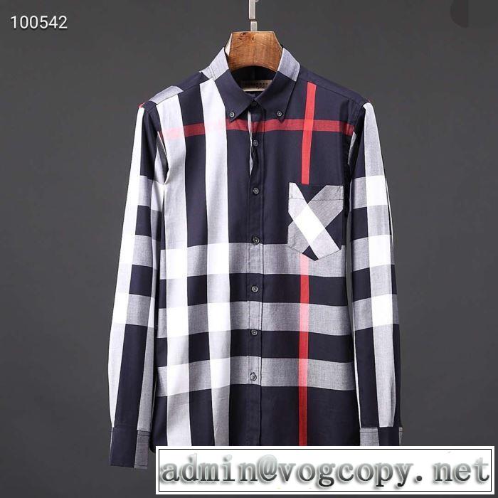 2019秋のファッショントレンドはこれ BURBERRY バーバリー 最高峰の秋冬激安新作 シャツ