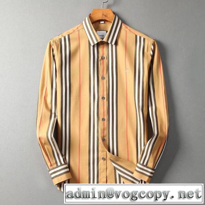 2色可選 冬を彩る2019SS新作 お洒落で秋冬注目トレンド BURBERRY バーバリー  シャツ
