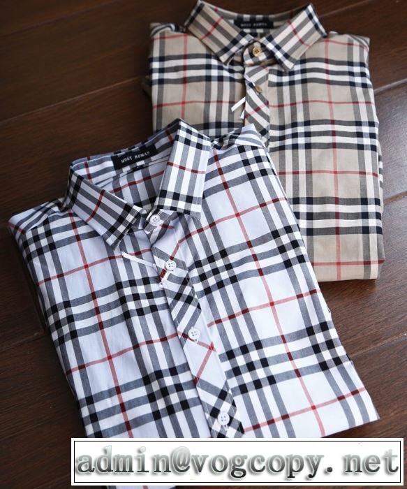 2色可選  今季の主力おすすめ バーバリー BURBERRY 差をつけたい人にもおすすめ シャツ