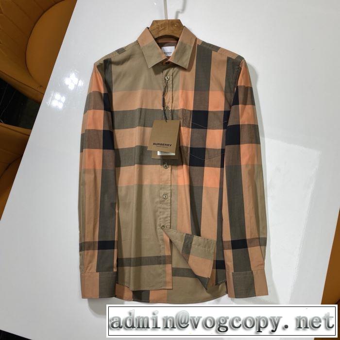 2色可選 シャツ 絶対に見逃せない バーバリー老舗ブランド  BURBERRY 20SS☆送料込
