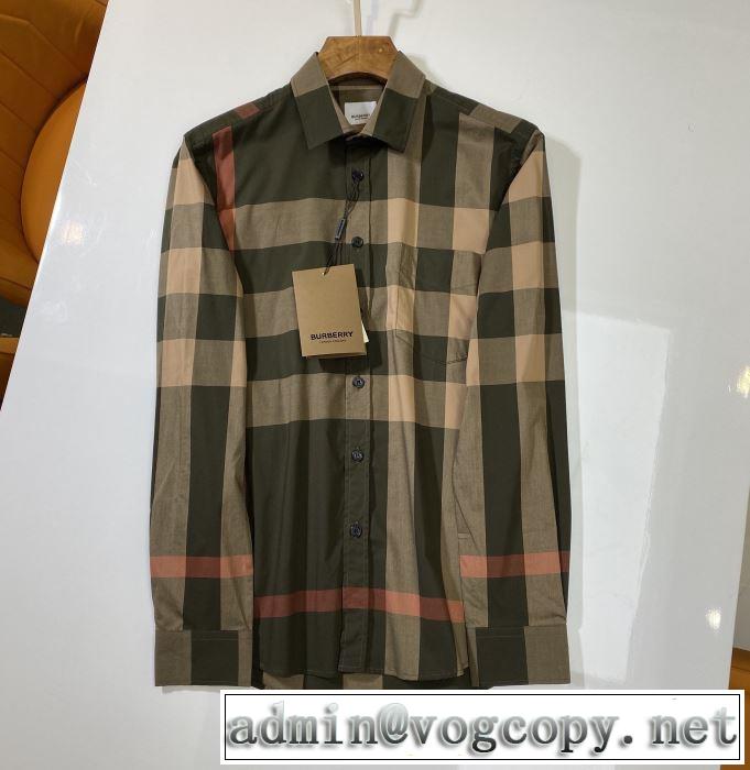 2色可選 シャツ 絶対に見逃せない バーバリー老舗ブランド  BURBERRY 20SS☆送料込