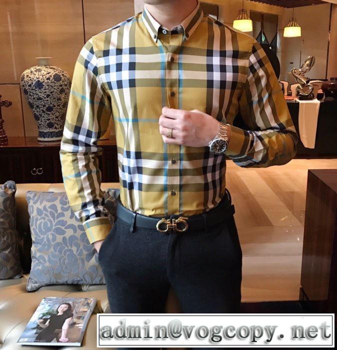最もオススメ バーバリー 多色可選 BURBERRY 人気が継続中 シャツ 日本未入荷カラー