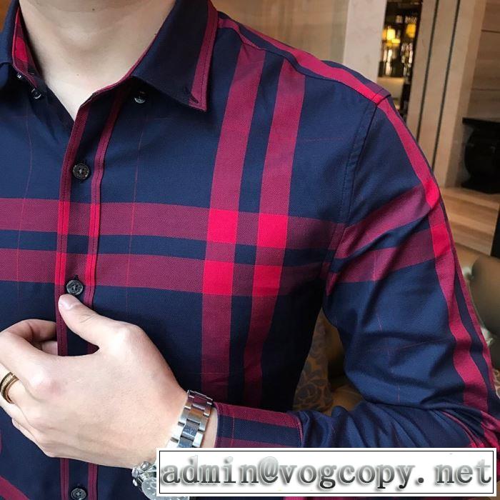 通勤通学どちらでも使え シャツ 素敵なアイテム バーバリー BURBERRY