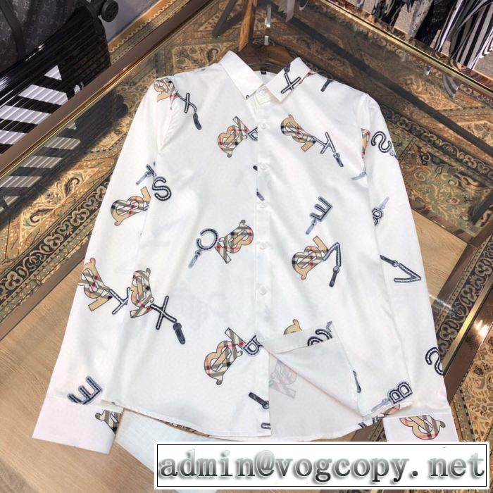 バーバリー飽きもこないデザイン 2色可選  BURBERRY 今季の主力おすすめ シャツ