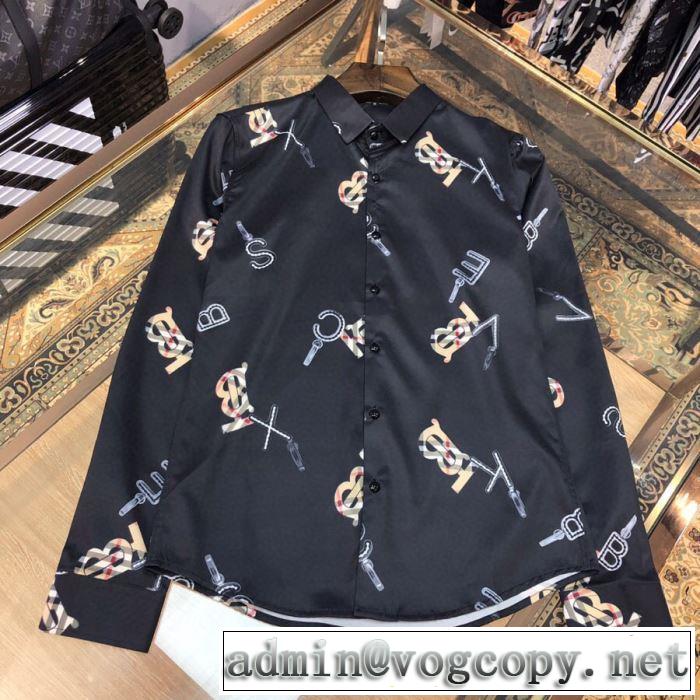 バーバリー飽きもこないデザイン 2色可選  BURBERRY 今季の主力おすすめ シャツ