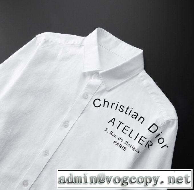 2色可選 おしゃれに大人の必見 シャツ 大人の新作こそ ディオール DIOR