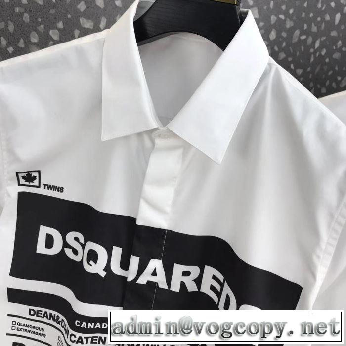 シャツ 日本未入荷カラー ディースクエアード DSQUARED2  20SSトレンド