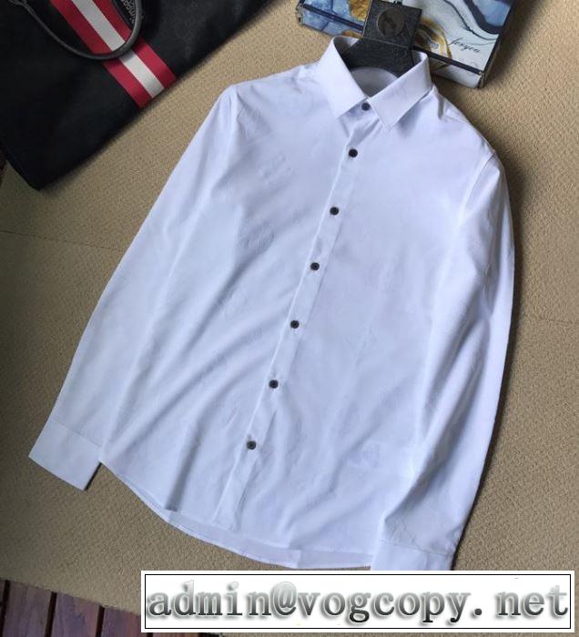 2020最新入荷ヴィトン シャツ コピー Louis Vuitton 春夏ファション ビジネスに最適な モノグラムプリントシャツコーデ