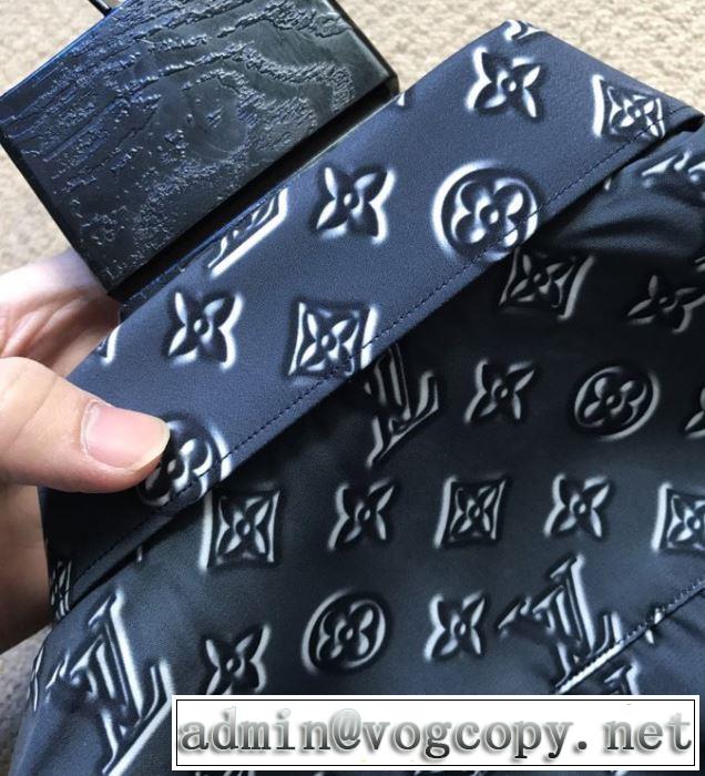 2020モデルヴィトン 激安 DNAシャツ 新作 Louis Vuitton ファッション性の高い モノグラムプリント個性的人気トップス