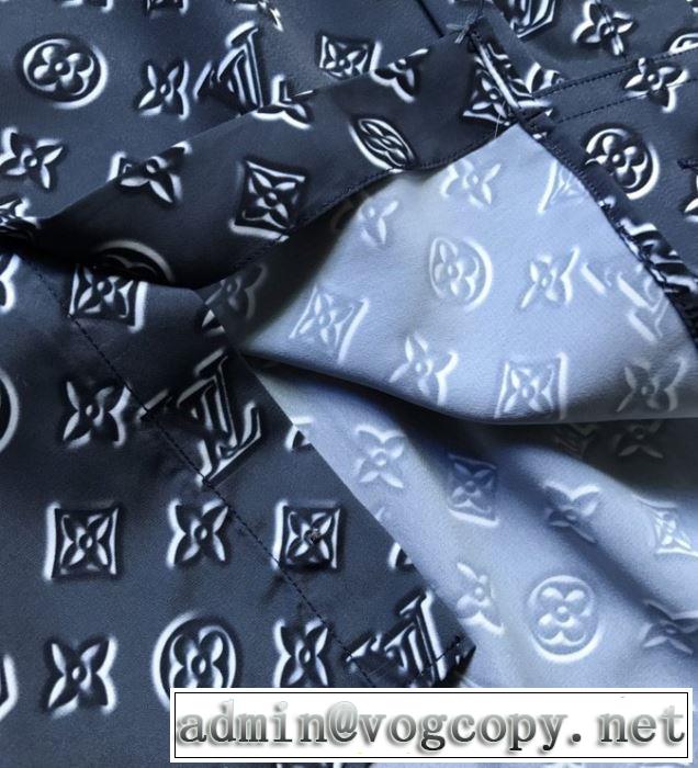 2020モデルヴィトン 激安 DNAシャツ 新作 Louis Vuitton ファッション性の高い モノグラムプリント個性的人気トップス