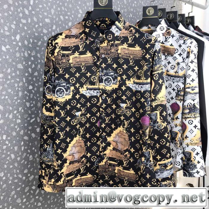 2020春新作ルイ ヴィトン DNAシャツ サイズ 優しい着心地  Louis Vuitton コピー エレガントな雰囲気 トップス