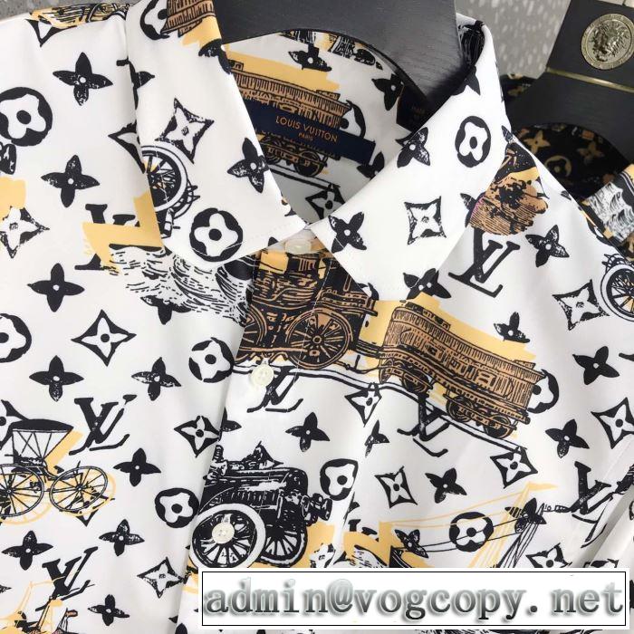 2020春新作ルイ ヴィトン DNAシャツ サイズ 優しい着心地  Louis Vuitton コピー エレガントな雰囲気 トップス
