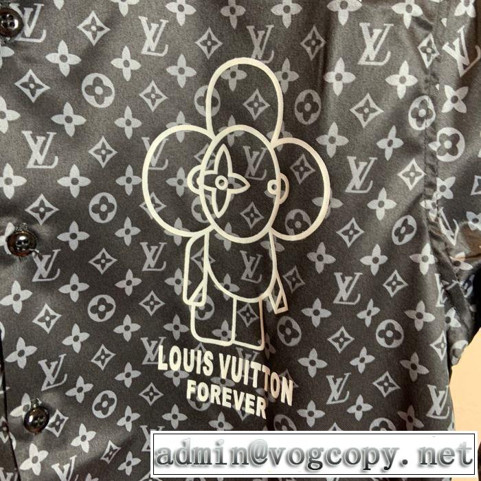 2020話題の商品ヴィトン シャツ モノグラムLouis Vuitton スーパーコピー 販売 カジュアルシャツ サイズ軽快な着心地