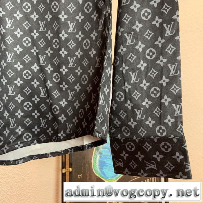 2020話題の商品ヴィトン シャツ モノグラムLouis Vuitton スーパーコピー 販売 カジュアルシャツ サイズ軽快な着心地