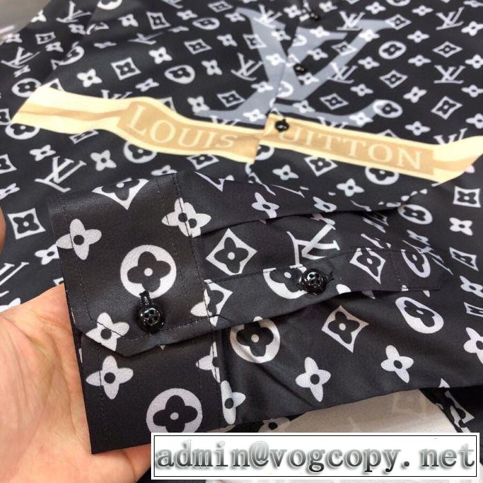 破格値Louis Vuitton ルイ ヴィトン コピー シャツ モノグラム おしゃれ人気トレンド2020春夏新作 年齢を問わず 着心地