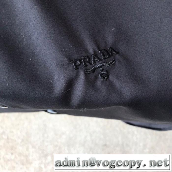 2020春夏大活躍 プラダ ストレッチポプリン シャツ サイズ感 ゆったりPRADA激安通勤スタイルUCM608_F62_F0008